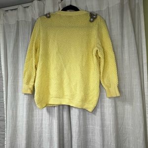 Yellow Top shop sweater